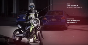 A Supermoto Bike Takes A Test Drive